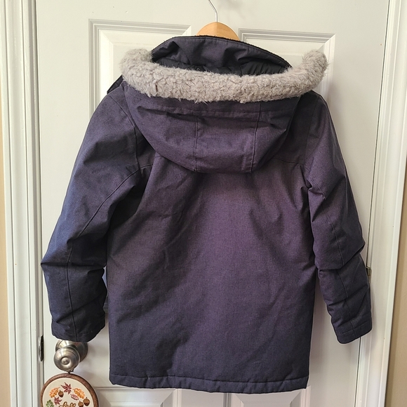 Columbia Boys Nordic Strider Charcoal Gray Jacket Medium - Picture 7 of 17